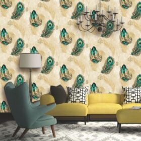 Peacock Feather Wallpaper