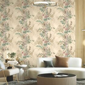 Eucalyptus Leaves Botanical Floral Wallpaper